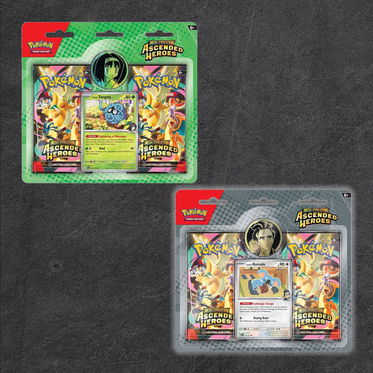 Pokemon TCG: Mega Evolution Ascended Heroes 2-Pack Blister (Assorted)   Heaps Good Cards & Collectibles
