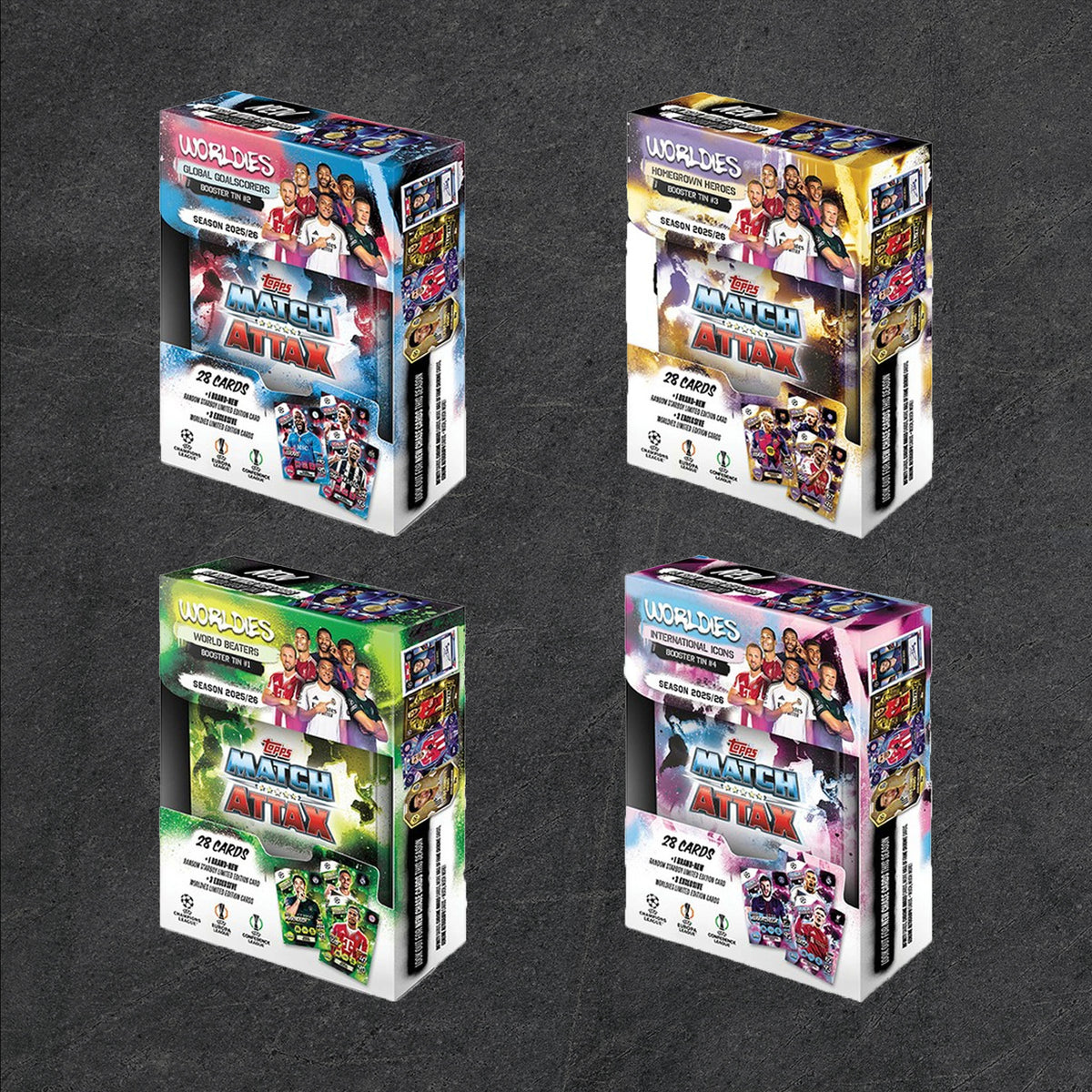 Topps - UCC Match Attax 2025/2026 Edition - Mini Tin (Assorted) – Heaps ...