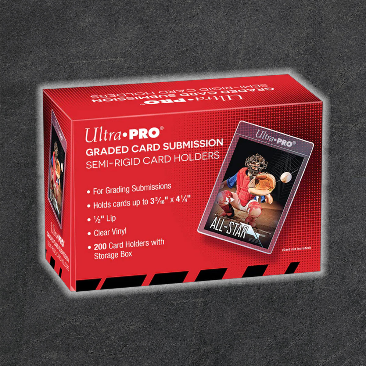 ultra pro graded card submission semi rigid card holders Ultra Pro - Semi Rigid Card Holders