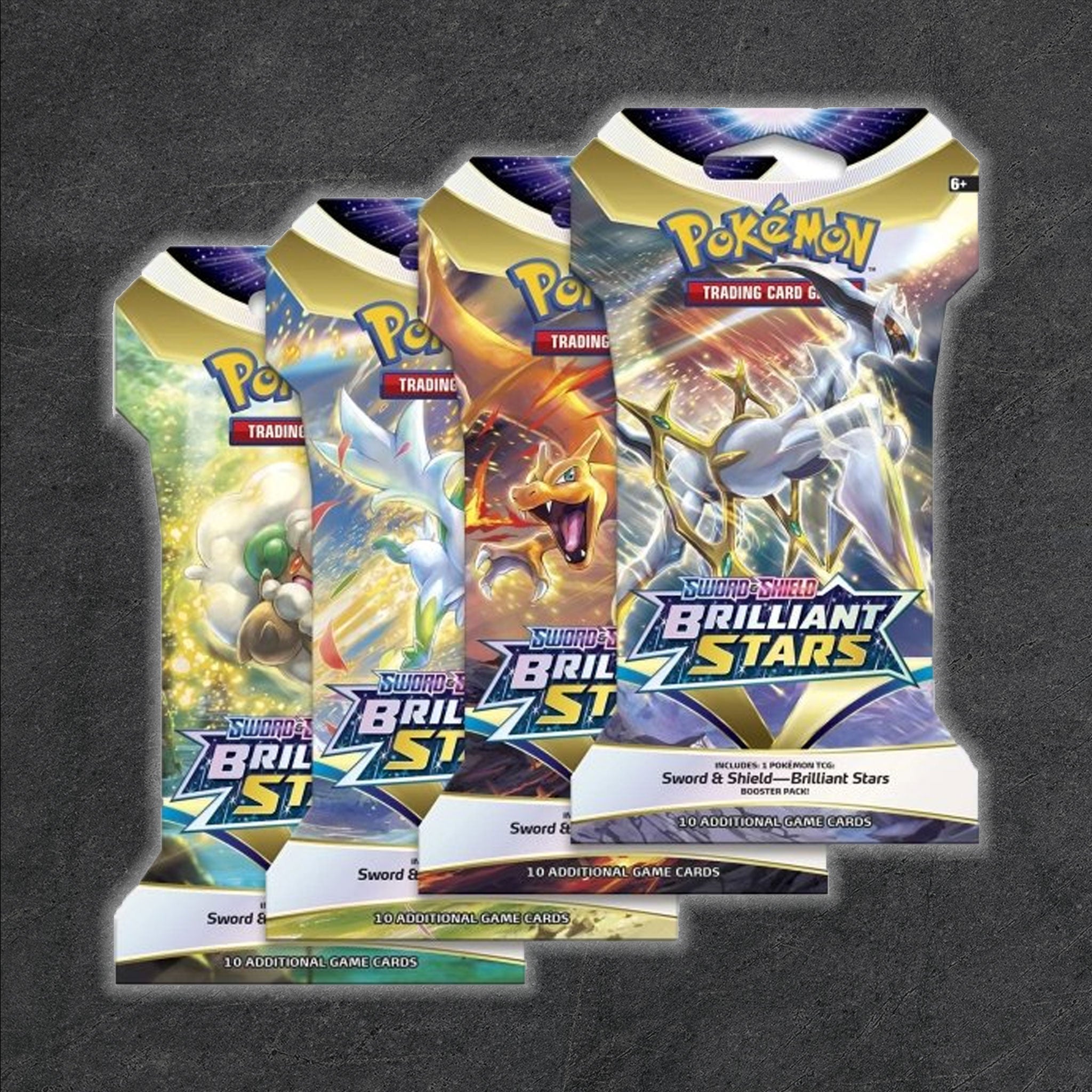 pokemon brilliant stars sleeved booster pack Pokemon TCG
