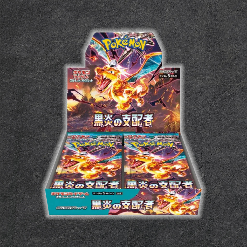 Pokmon Ruler of the Black Flame Japanese Booster Box Heaps Good Cards & Collectibles Pokmon Ruler of the Black Flame Japanese Booster Box Heaps Good Cards & Collectibles