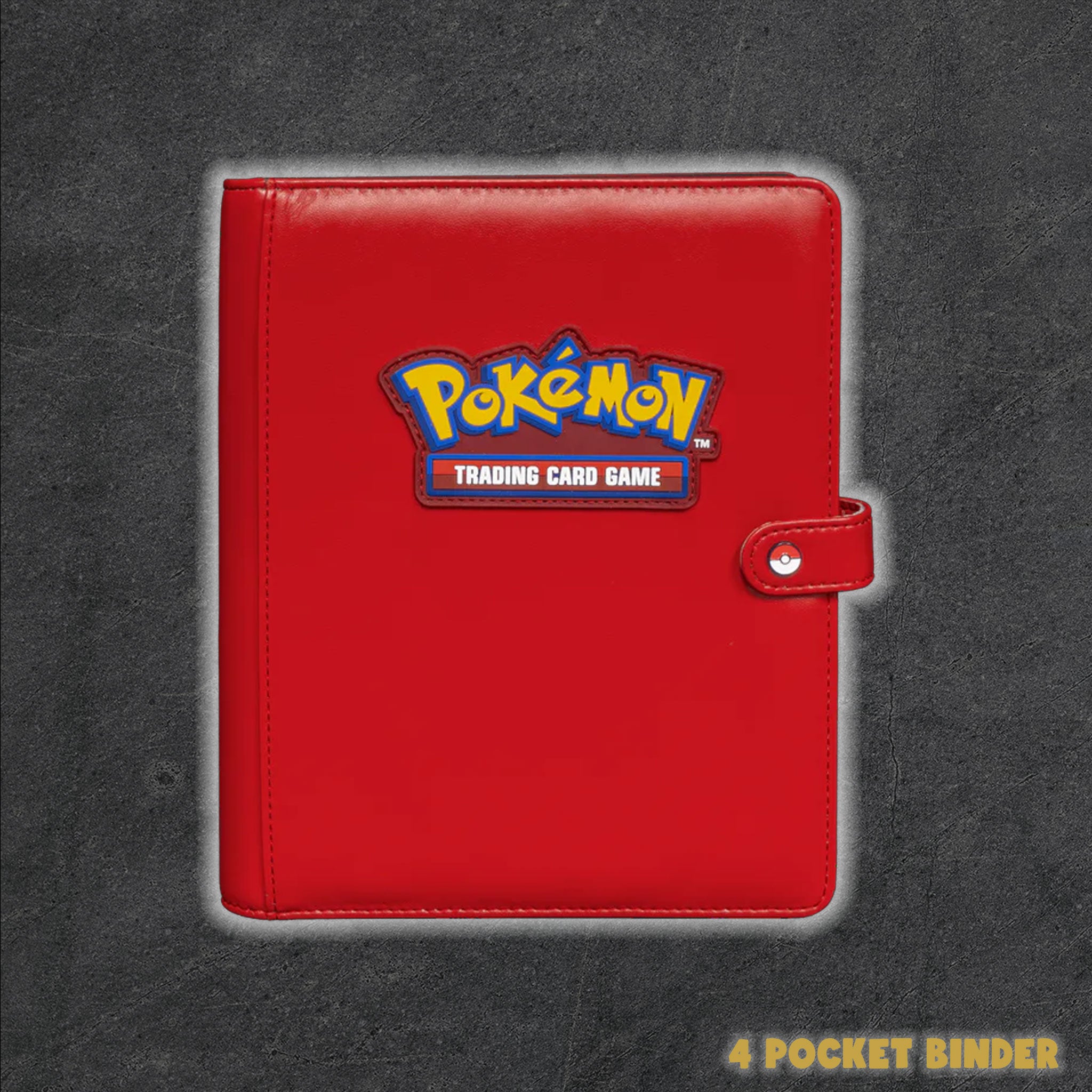 red pokemon card binder Ultra Pro